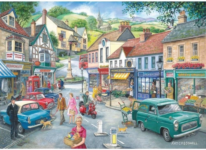 Puzzle con motivo de una tienda, 1000 piezas
