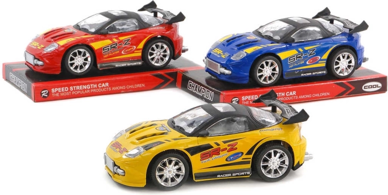 Coche deportivo de carreras con motor de inercia - 1 pieza