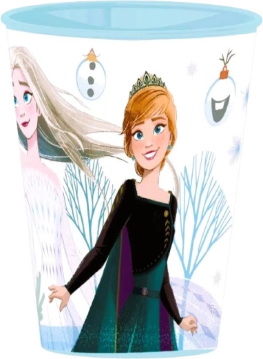 Vaso de plástico Frozen navideño - 1 unidad