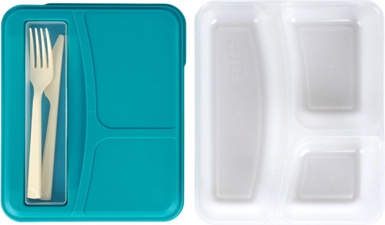 Tres compartimentos prácticos