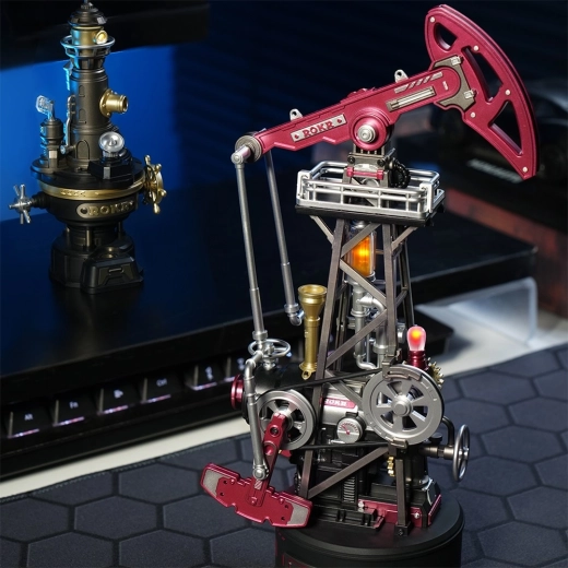 Detalles metálicos y base estable