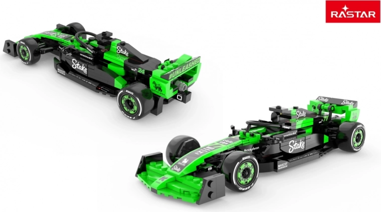 Kit de construcción de Fórmula 1 1:24 STAKE F1 Team KICK Sauber C44 verde Rastar