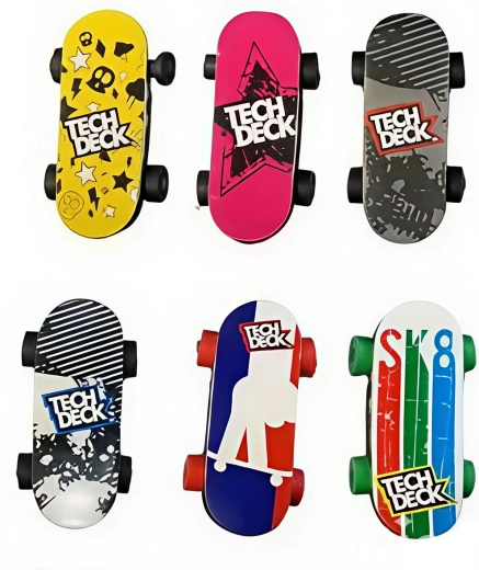 Tech Deck Bendy Boards monopatín miniatura
