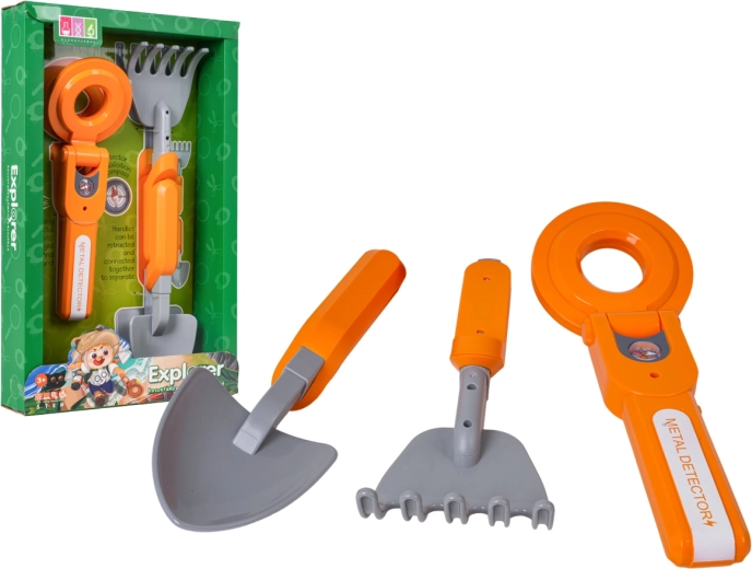 Set de pequeño explorador con detector de metales