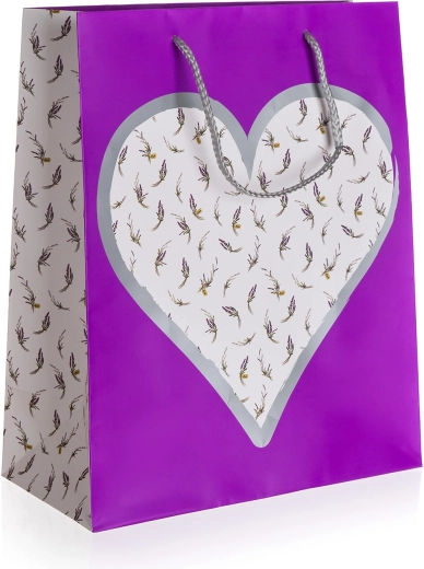 Bolsa de regalo Lavanda M 18 × 22 × 10 cm