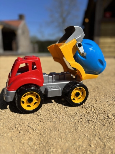 Hormigonera infantil de plástico