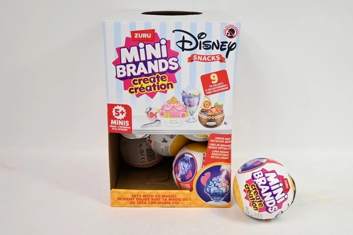 Bola sorpresa ZURU Mini Brands Create Disney Snacks