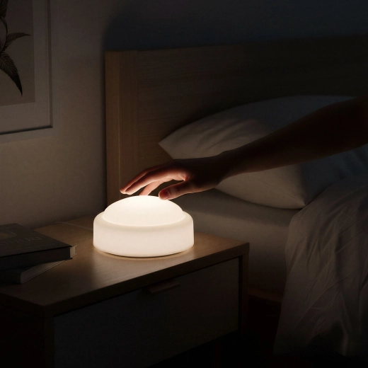 Lámpara LED con interruptor de botón