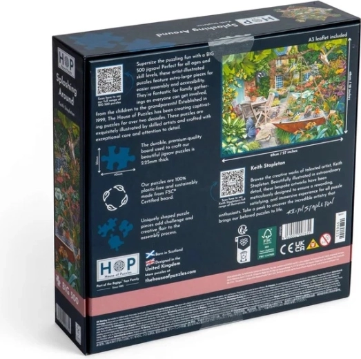 Acabado de calidad House of Puzzles