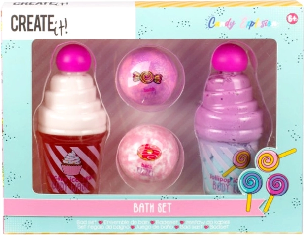 Create It! Candy set de baño para niños