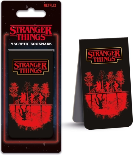 Marcapáginas magnético Stranger Things 2 Worlds - 1 pieza