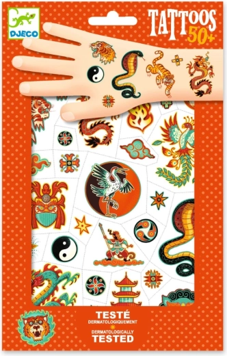 Djeco tatuajes arte marcial