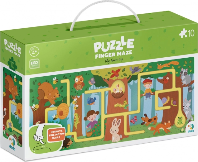 Puzzle Laberinto: Camino por el Bosque de Dodo