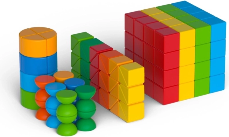 Geomag Magicube Shapes set de construcción magnético de 164 piezas