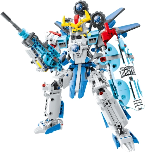 Robot articulado para jugar y exponer