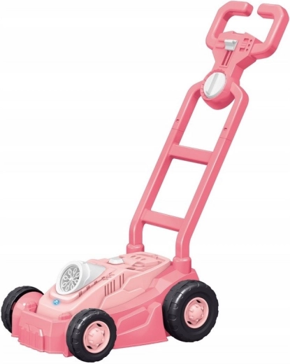 Cortacésped de burbujas rosa para niños