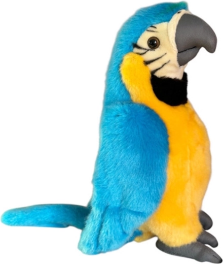 Loro guacamayo de peluche azul 28 cm - 1 pieza