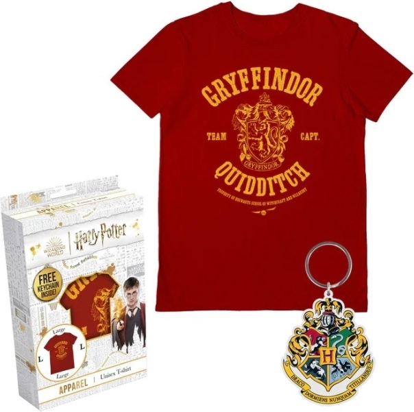 Camiseta Harry Potter - Gryffindor en caja de regalo