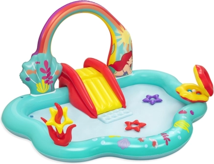 Centro de juegos acuático Bestway La Sirenita