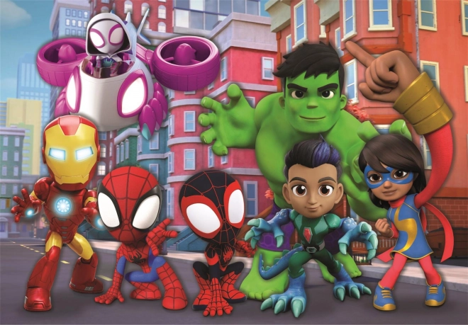 Puzzle Clementoni Spidey y sus increíbles amigos maxi 24 piezas