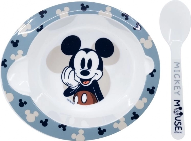 Set de comida infantil con Mickey Mouse