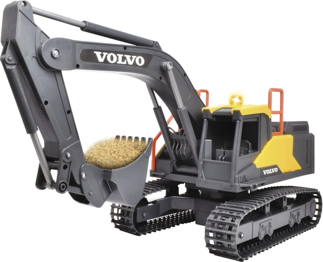 Excavadora RC VOLVO con luz y sonido