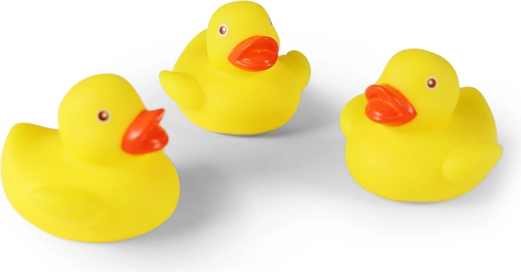 Patitos de baño - set de 3 piezas