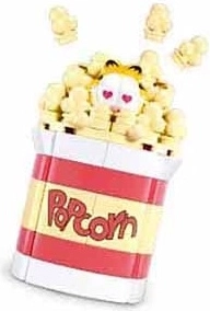 Set de construcción Sluban Garfield en palomitas