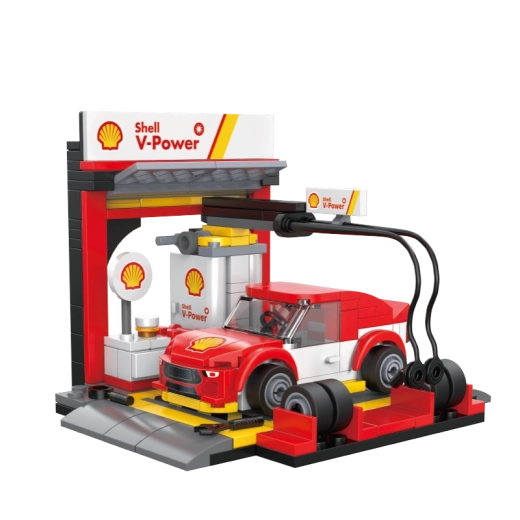 Mini coche y accesorios de servicio para más escenarios de juego