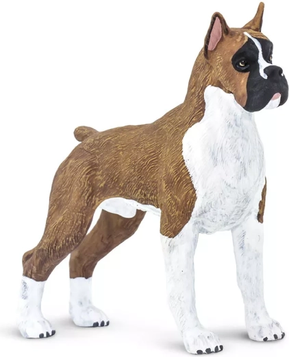 Figura de perro bóxer alemán Safari Ltd. - 1 unidad
