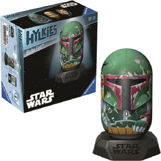 Ravensburger rompecabezas 3D Hylkies: Star Wars Boba Fett 54 piezas