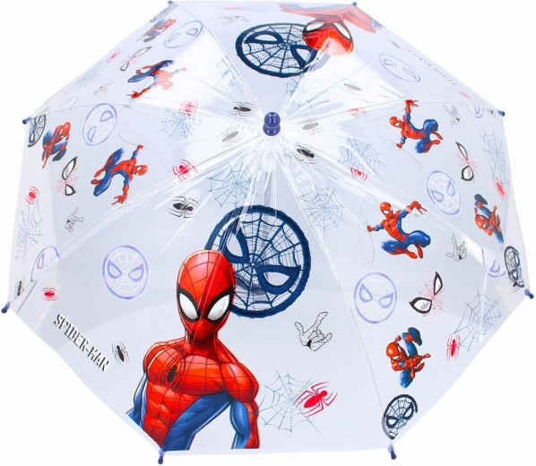 Paraguas infantil transparente Spider-Man - 1 pieza