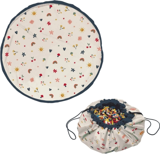 Play&Go Noomad original manta de juego y saco para juguetes Funny Days