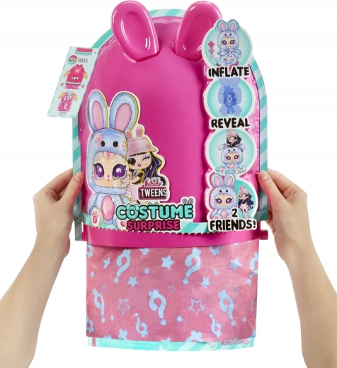 L.O.L. Surprise Tweens Costume Surprise muñeca con disfraz de animal inflable