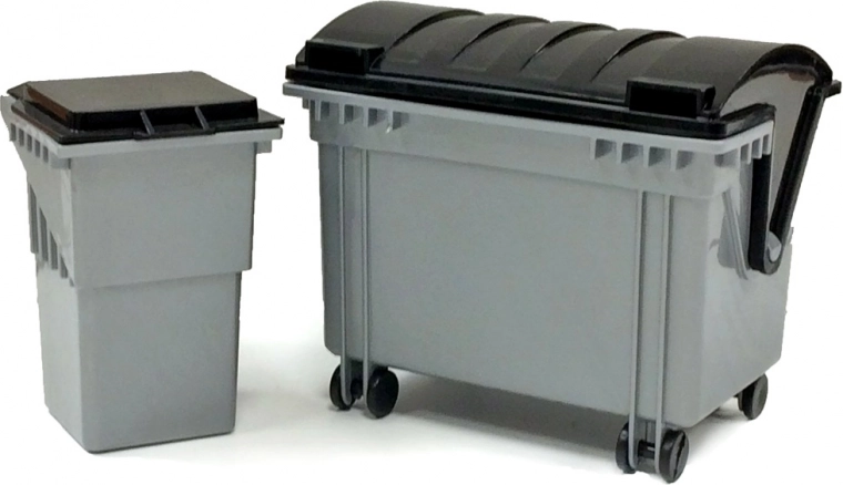 Lena: Cubo de basura y contenedor para camión de basura maxi