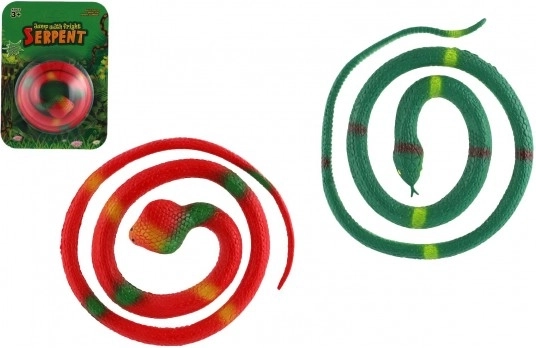 Serpiente de goma elástica de 80 cm – juguete para niños
