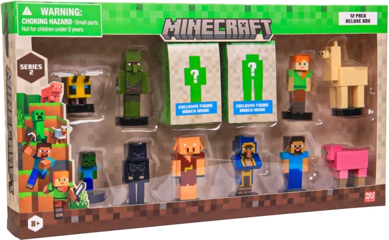 Sellos de Minecraft caja deluxe serie 2