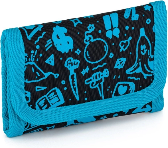 Cartera Topgal con motivo doodle art