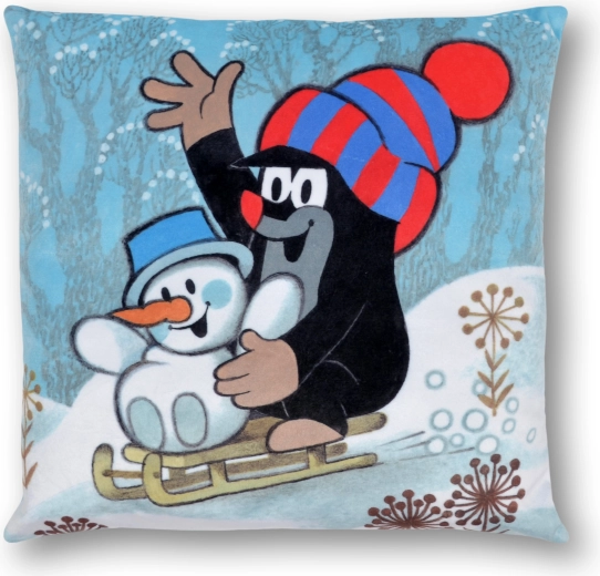 Cojín Krtek 30x30cm, invierno
