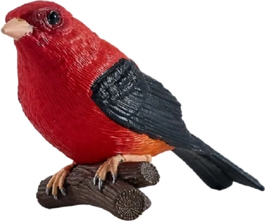 Figura de tangara escarlata Mojo