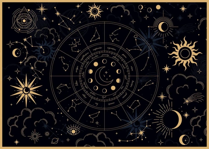 Puzzle Zodíaco Galaxia 1000 piezas