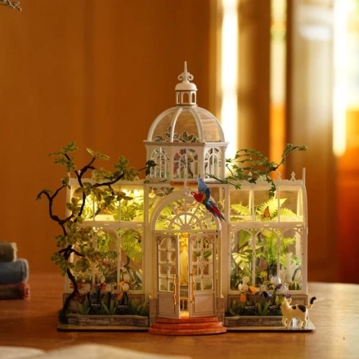 Decoración que destaca también con una iluminación llamativa