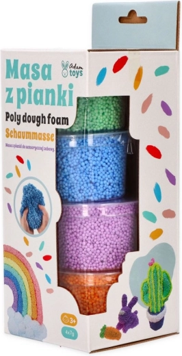 Masilla de modelar de espuma con bolitas Adam Toys Classic