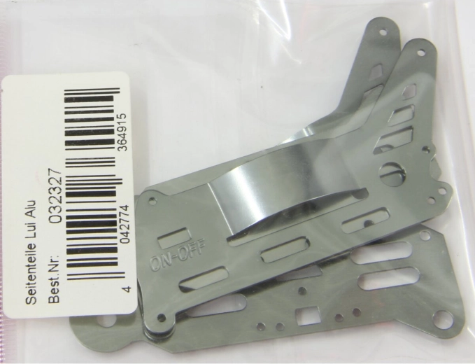 Piezas laterales de aluminio Jamara Lui - 1 unidad