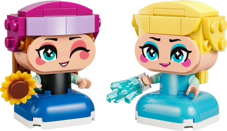 Adorables mini figuras de ANNA y ELSA