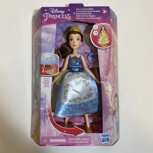 Muñeca Disney Princesa Bella con vestidos cambiables