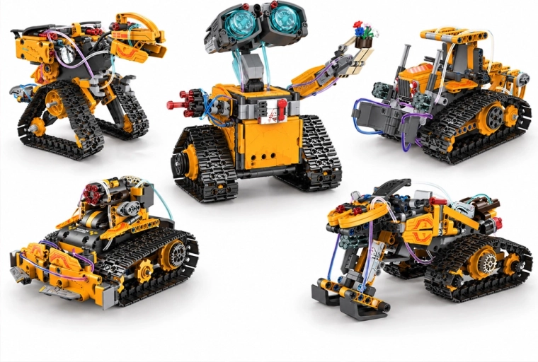 5 en 1: cinco modelos diferentes de un solo kit