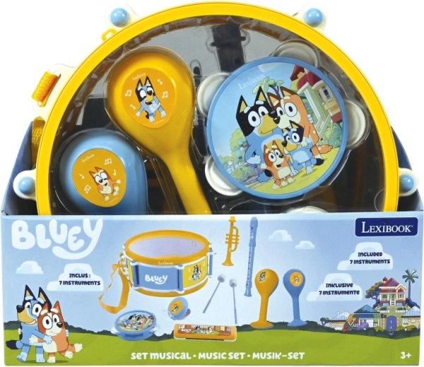 Set musical Lexibook Bluey con 7 instrumentos