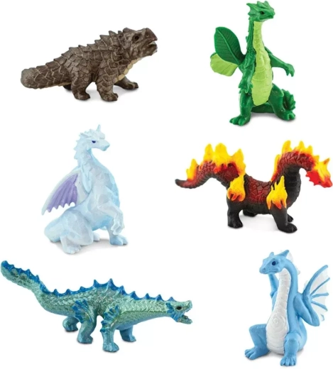 6 dragones elementales en un solo tubo