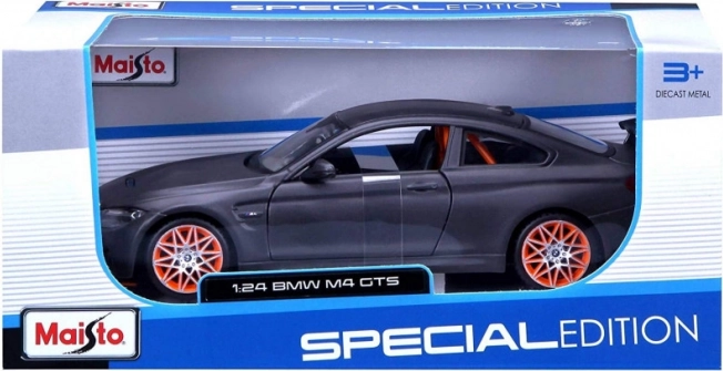 Modelo metálico BMW M4 GTS 1:24 gris